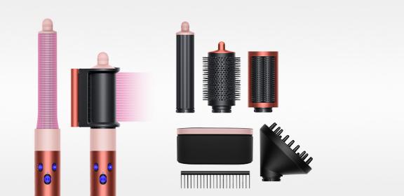 Dyson Airwrap strawberry bronze Blush pink model